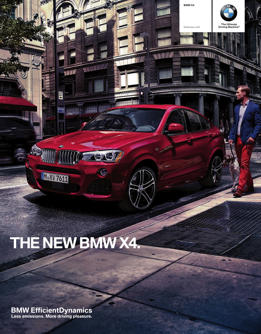 2015 BMW X4 Brochure